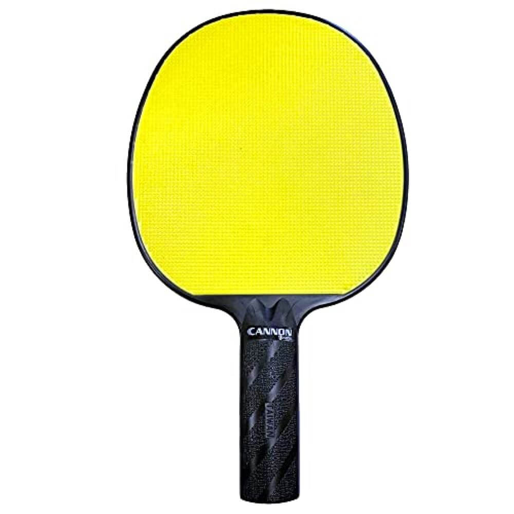 Table Tennis Paddle with Rubber Face