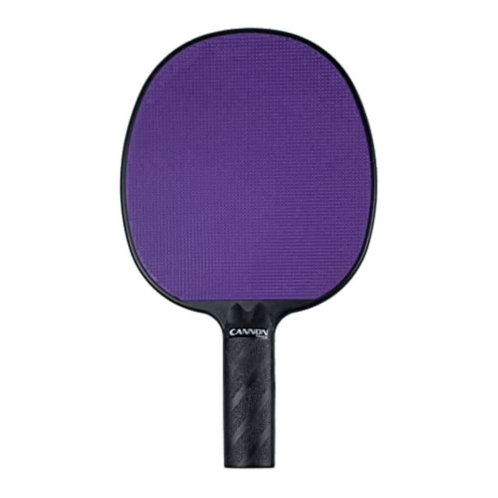 Table Tennis Paddle with Rubber Face