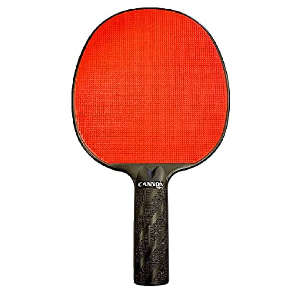Table Tennis Paddle with Rubber Face