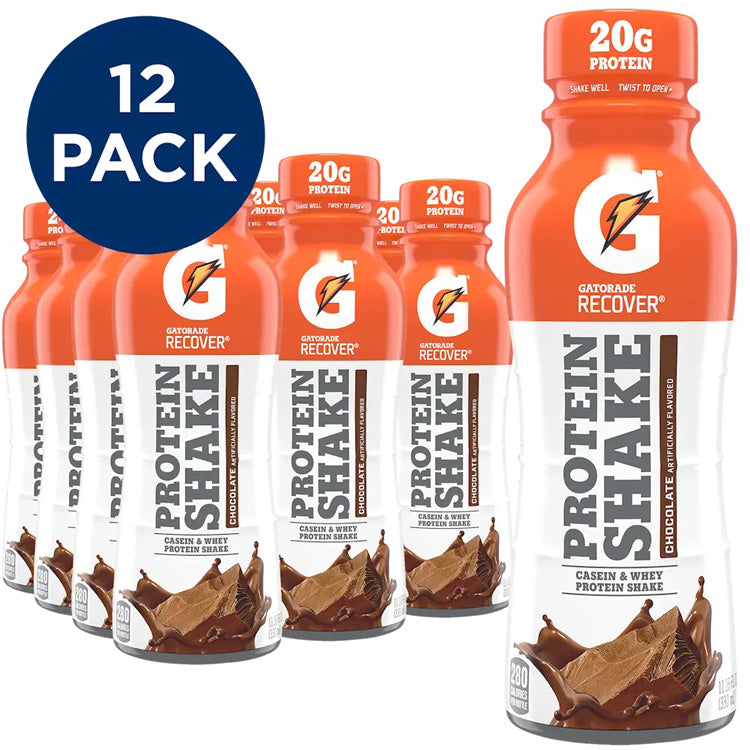 Gatorade Recover Protein Shake 12 Pack