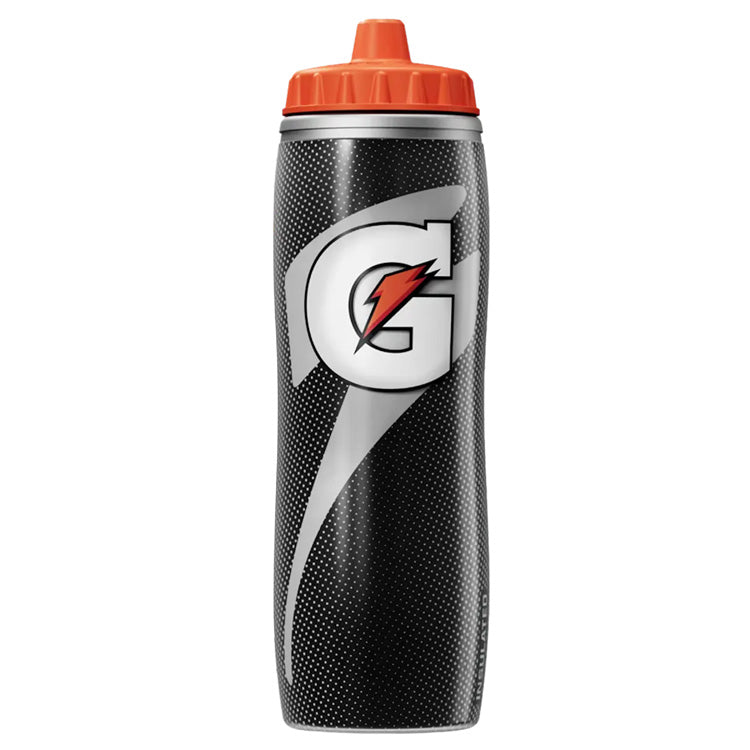 Gatorade Black 30oz Insulated Squeeze Water Bottle