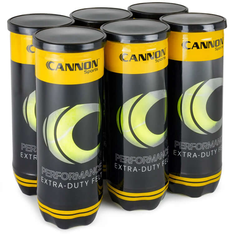 Extra Duty Tennis Balls 6 Cans 18 Balls
