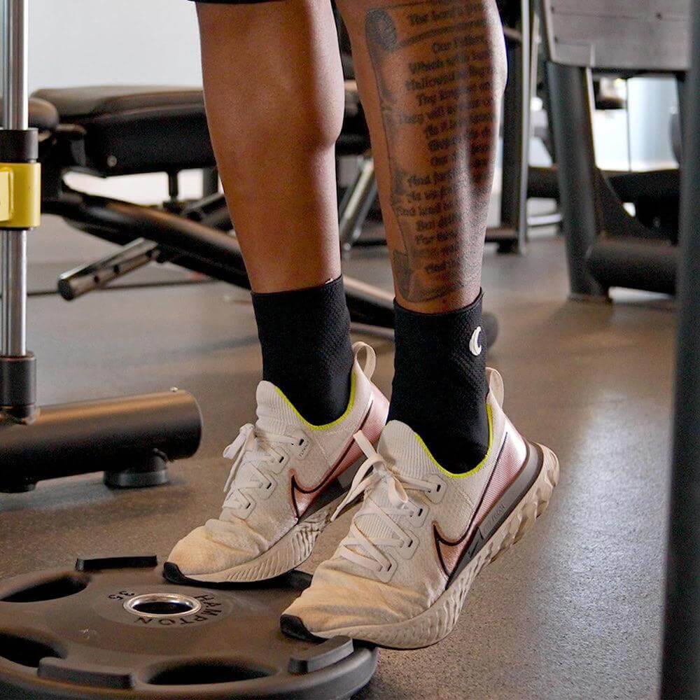 Cannon Sports Ankle Brace Compression Sleeve (Pair), Black - Cannon Sports