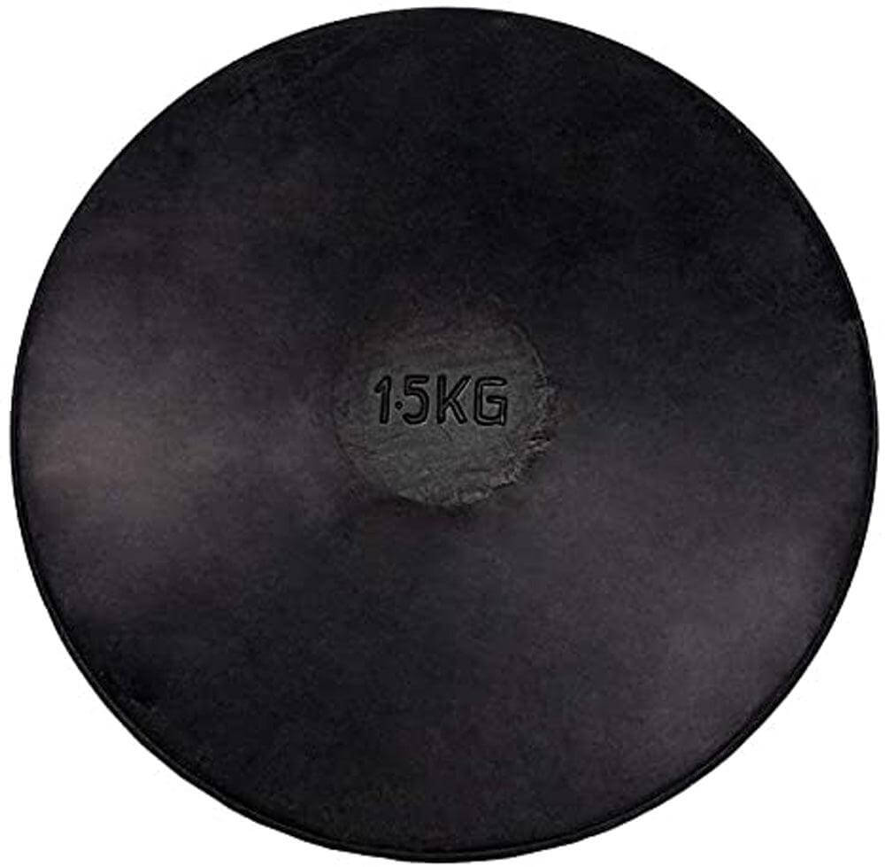 Cannon Sports Black Rubber Practice Discus 1.5kg - Cannon Sports