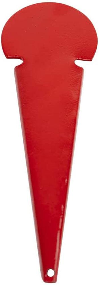 Cannon Sports Red Metal Track and Field Distance Marker - Cannon Sports