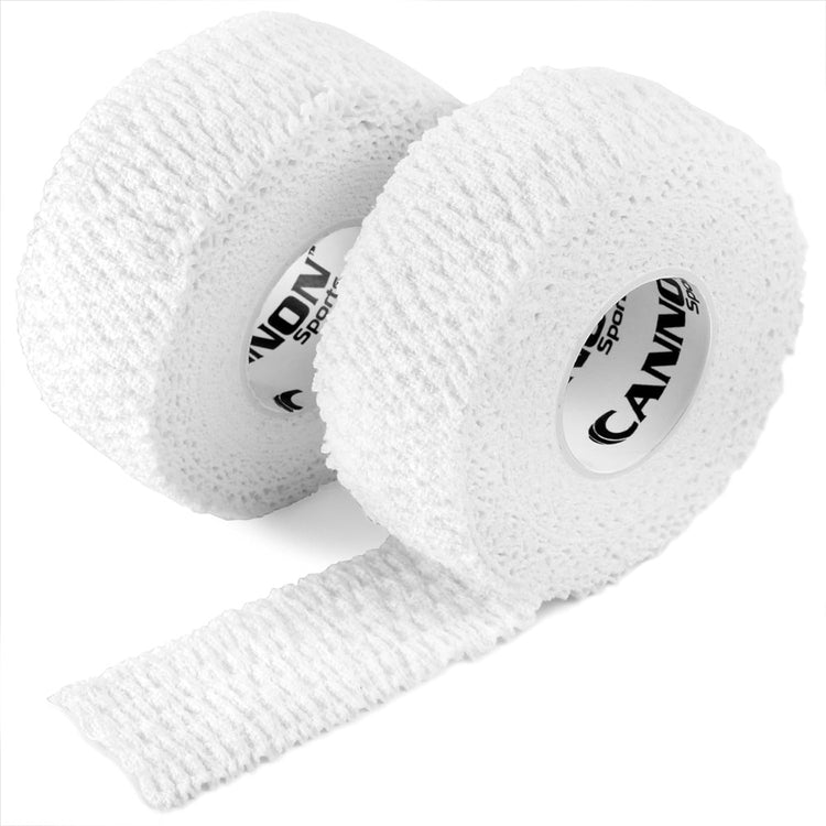 Cannon Sports Golfers Tape for Fingers and Hands, 2 Pack, 5 Yards, Whi