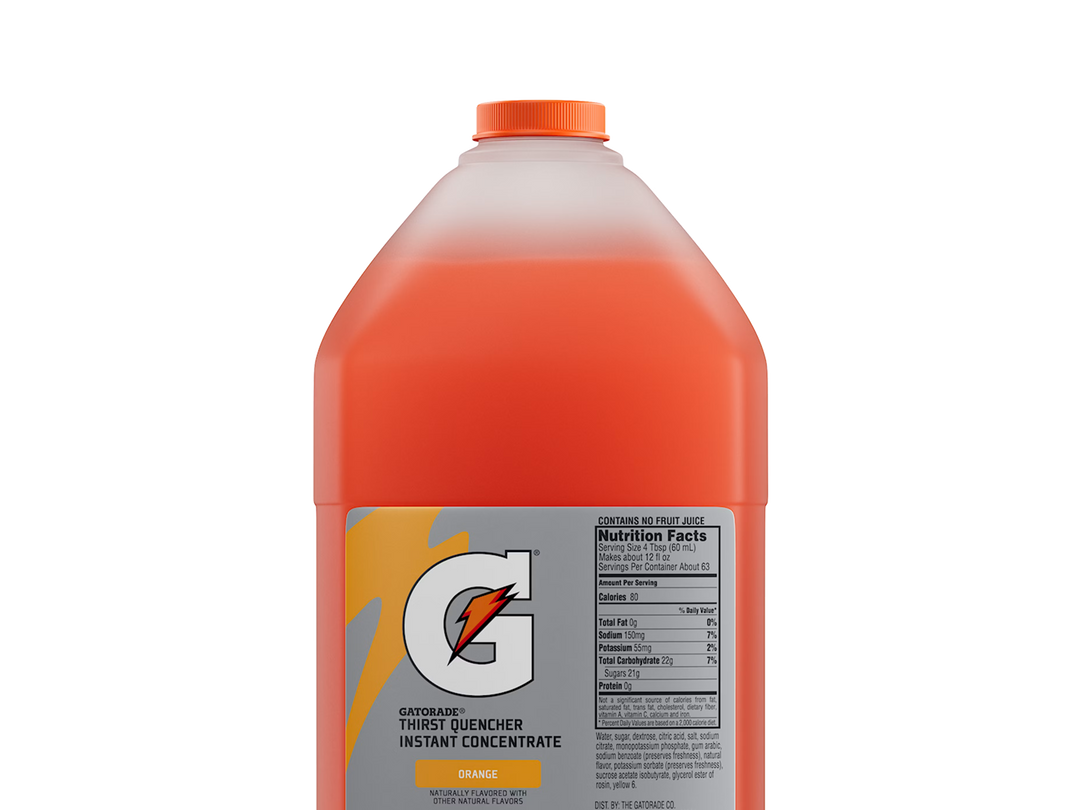 Gatorade Liquid Concentrate 1 Gallon 4 Pack