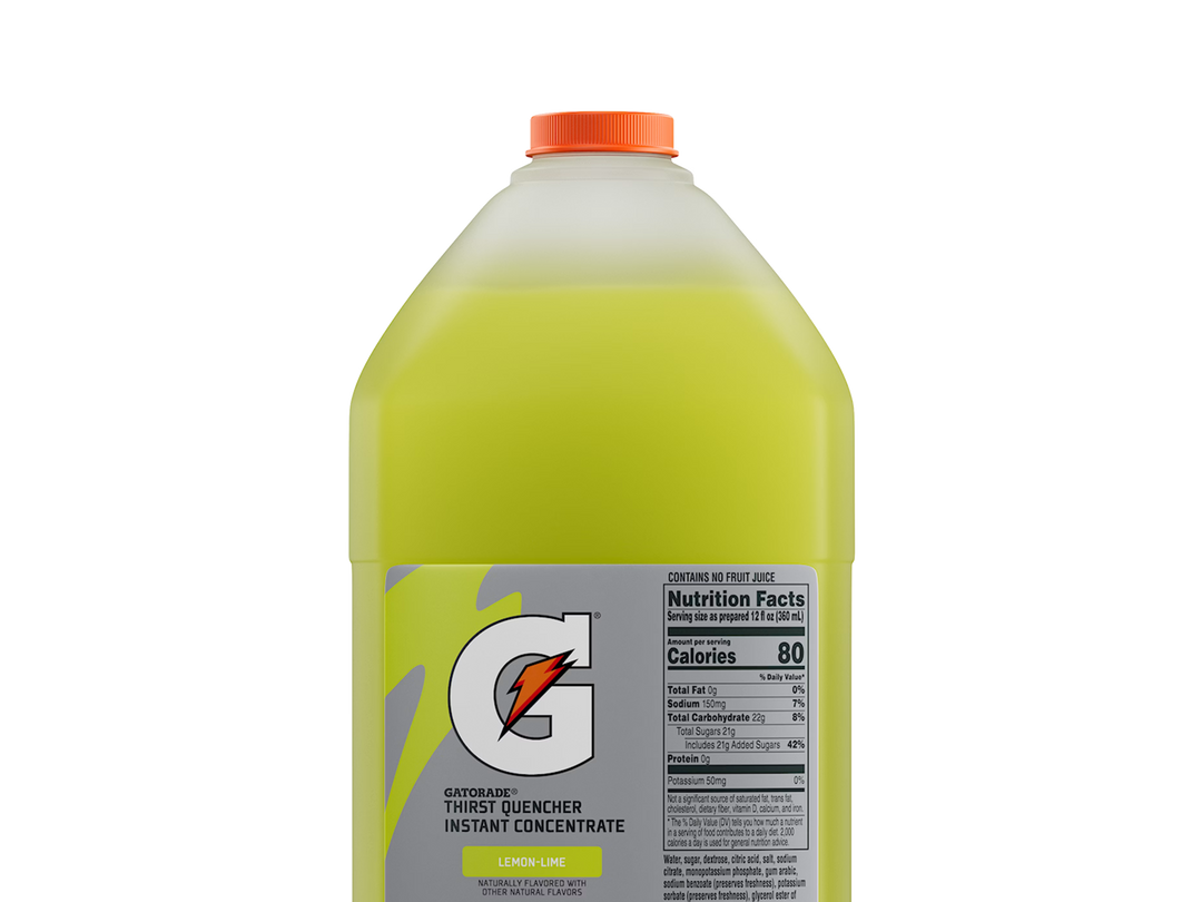 Gatorade Liquid Concentrate 1 Gallon 4 Pack