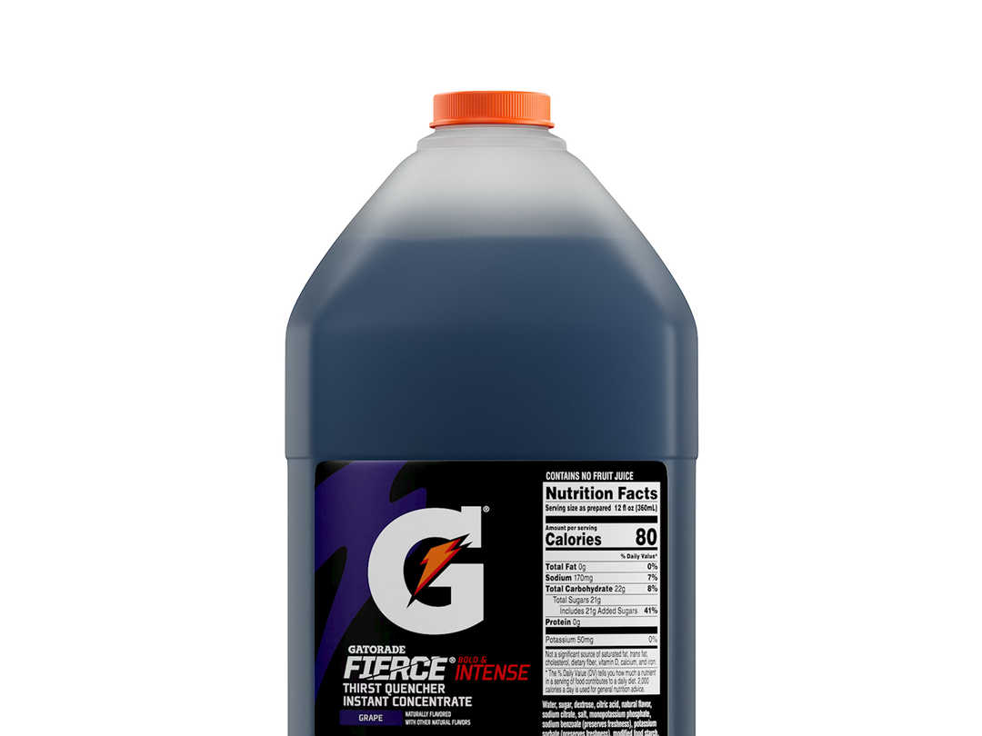 Gatorade Liquid Concentrate 1 Gallon 4 Pack