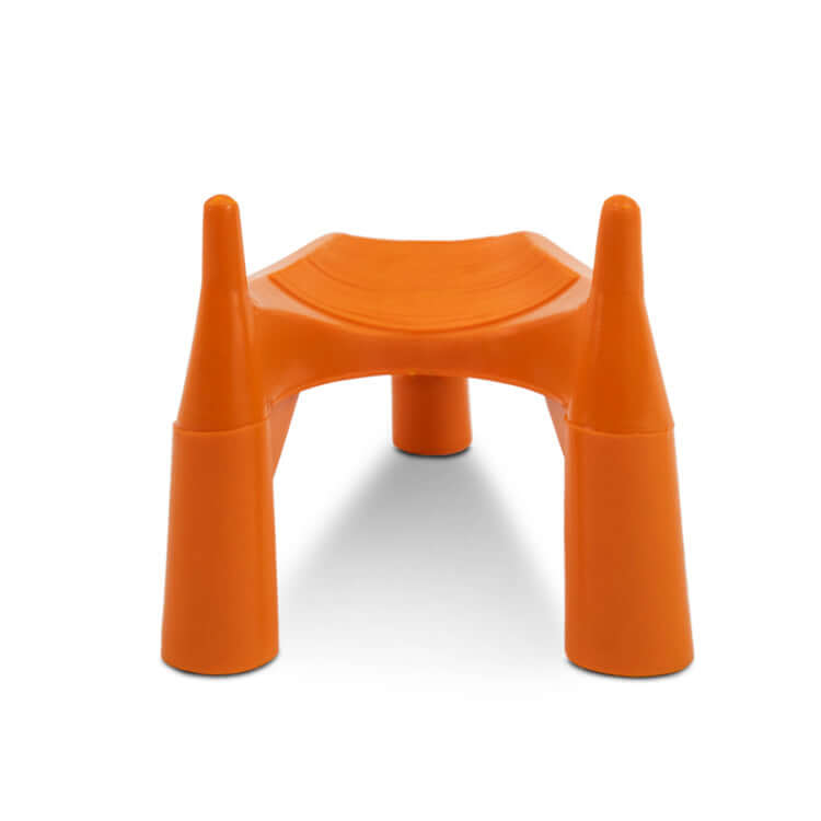 Orange Football Kicking Tee 2"