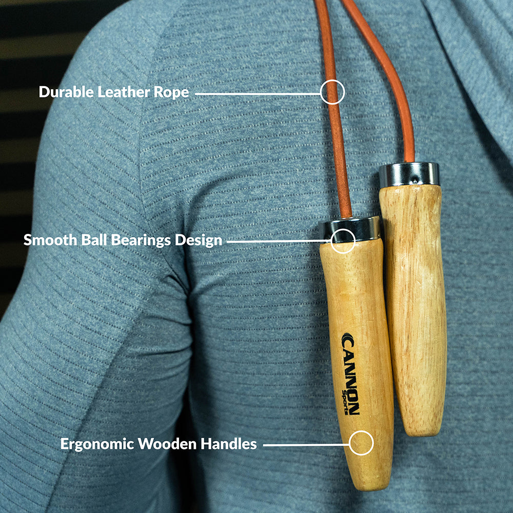 Leather Jump Rope - Thumbnail 5