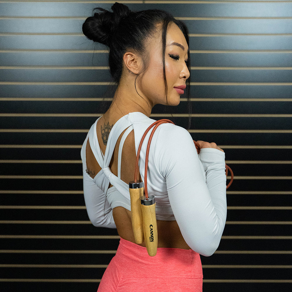 Leather Jump Rope - Thumbnail 2