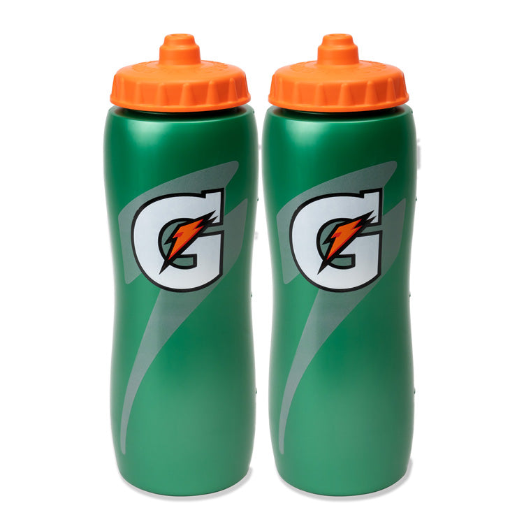 Gatorade 32oz Water Bottles with 2 Gatorade Sideline Towels