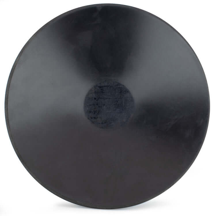 Black Rubber Practice Discus