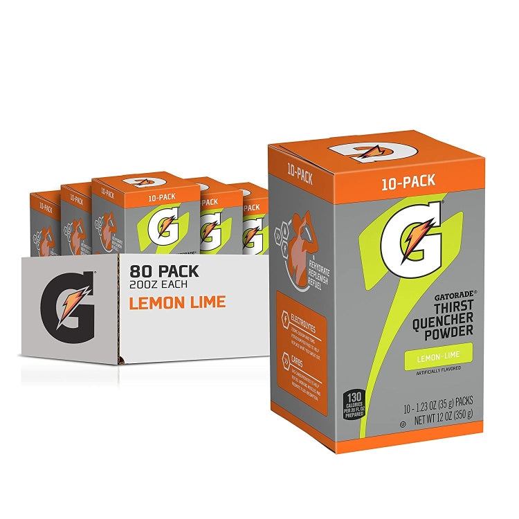 Gatorade Single Serve Powder 80 Pack