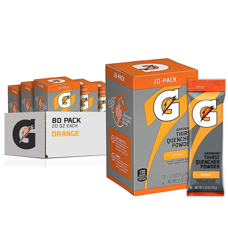 Gatorade Single Serve Powder 80 Pack