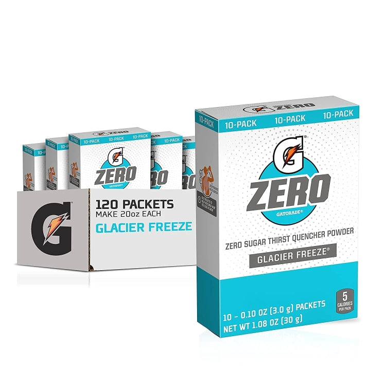 Gatorade Zero Single Serve Powder 120 Pack