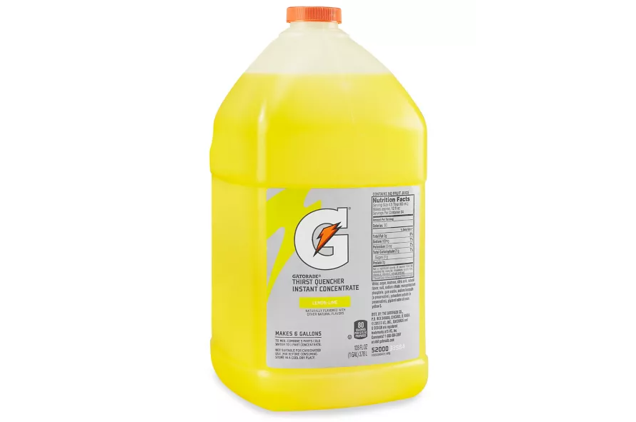 Gatorade Liquid Concentrate 1 Gallon 4 Pack