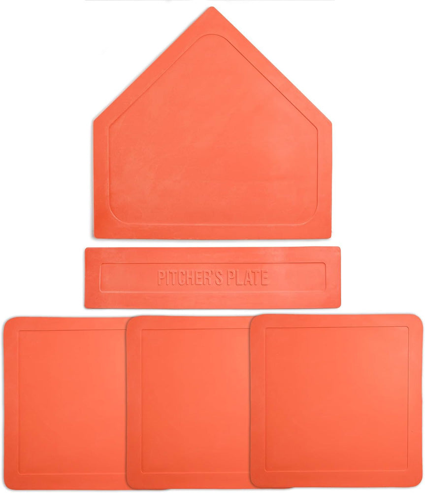 Set De Baseball Cannon Sports - 2 Battes Plastique Rouges + 6 Balles - Enfant/adulte