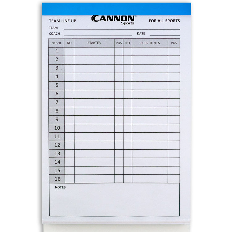 Cannon Sports Lineup Cards - Thumbnail 4