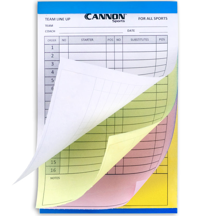 Cannon Sports Lineup Cards - Thumbnail 2