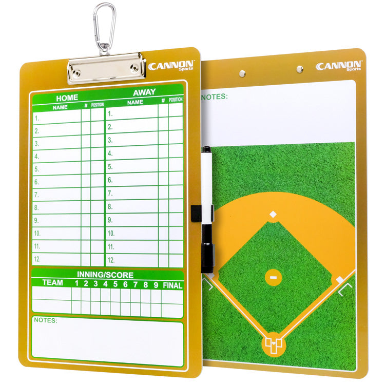 Baseball Dry Erase Coaches Board