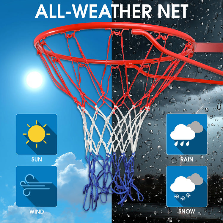 Basketball Net (Red/White/Blue)