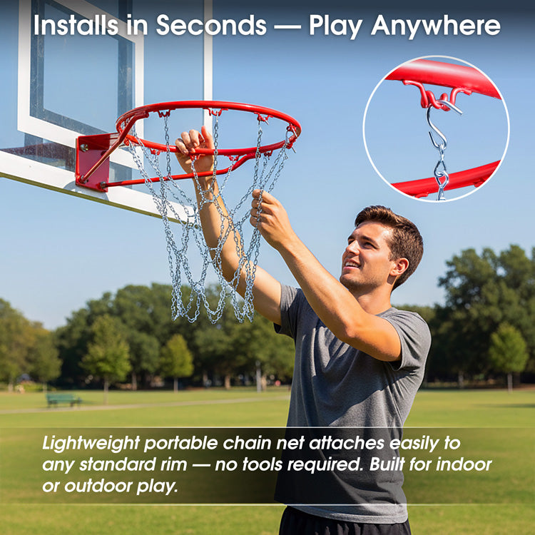 Chain Basketball Net - Thumbnail 5