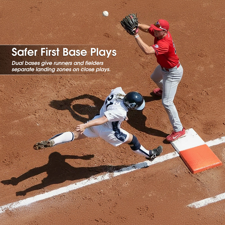 Molded Rubber Double First Base Set