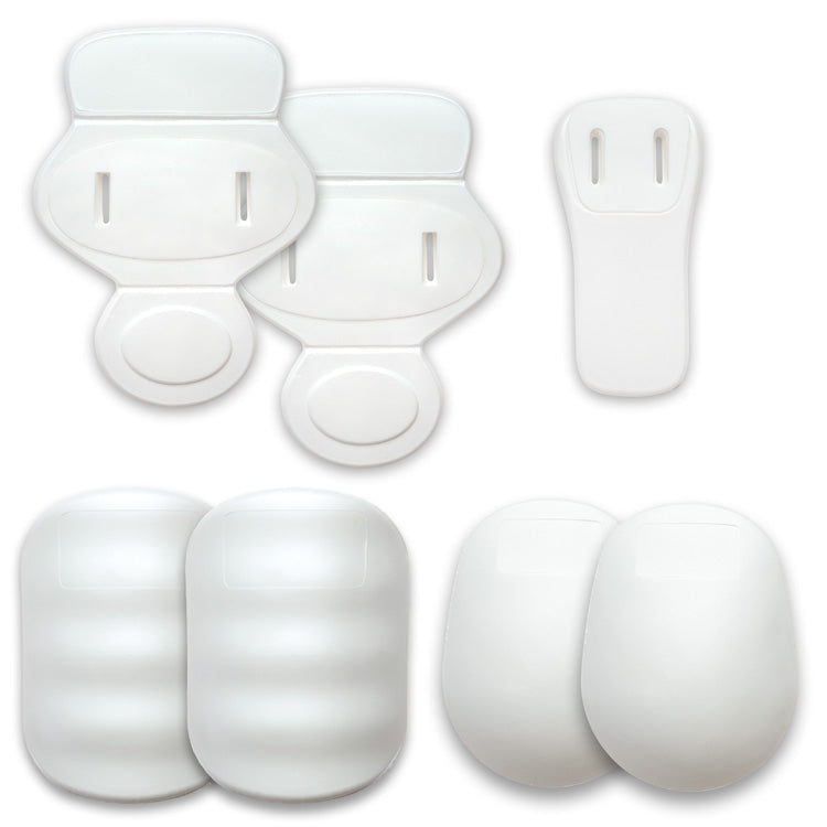 7pc Youth Slotted Football Pads – Thigh, Knee, Hip, Tailbone