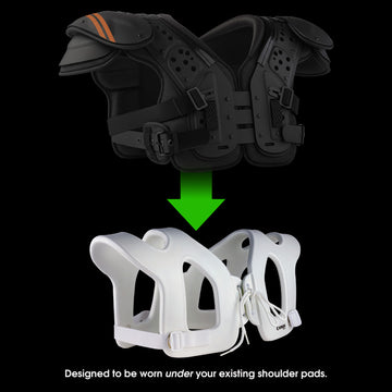Battle Sports Defender Football Shoulder Pads - The Lightest, Most