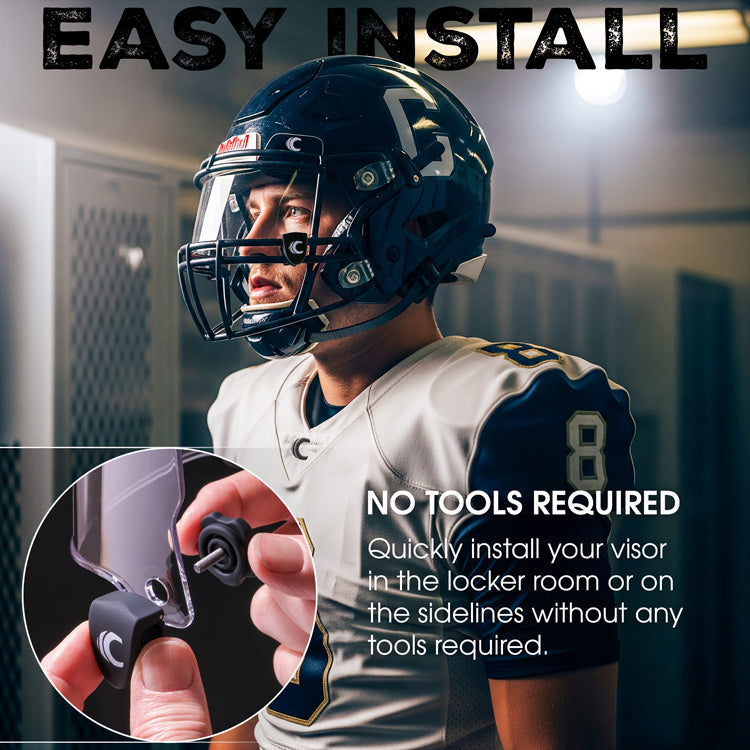 Cannon Sports Football Visor - Thumbnail 4