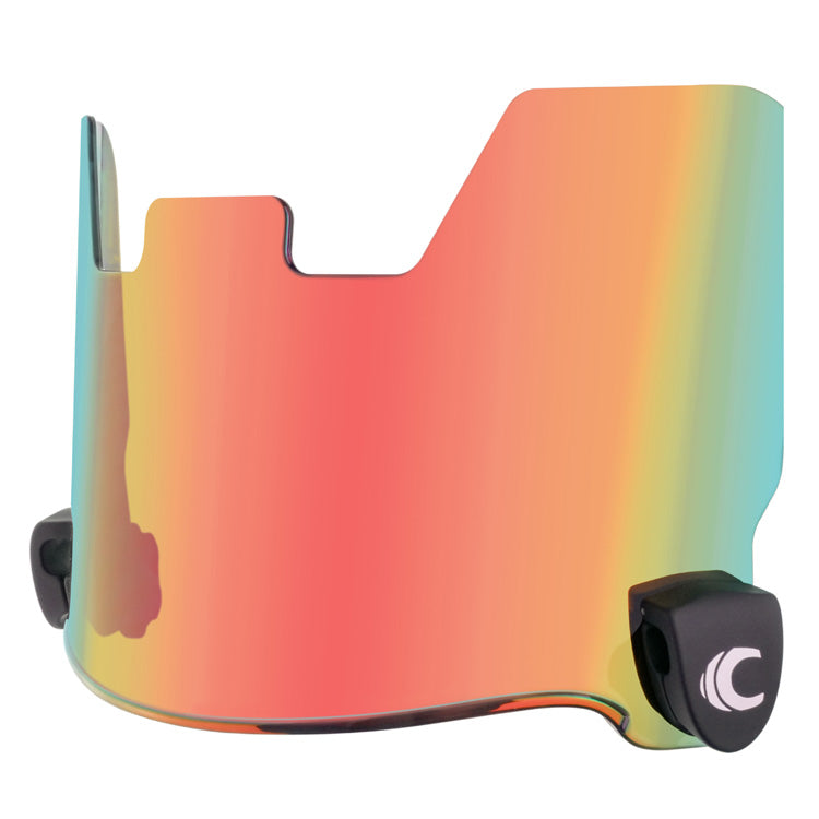 Football Visor, Fits Adult & Large Youth Football Helmets, Sun Glow