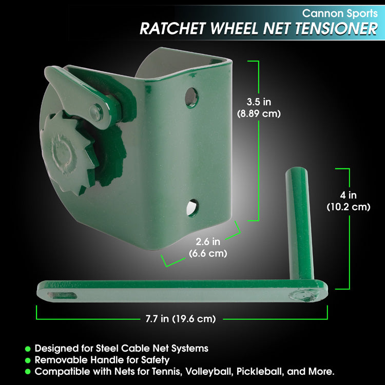 Ratchet Wheel Net Tensioner System