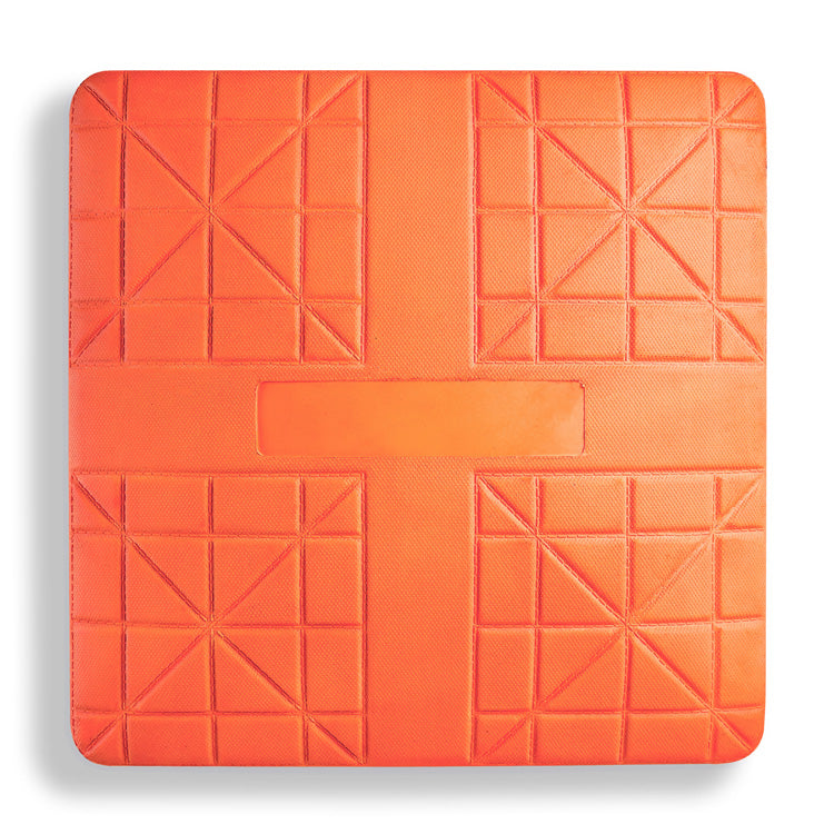 Pro-Molded Orange Base Set with Anchors, 15in x 15in