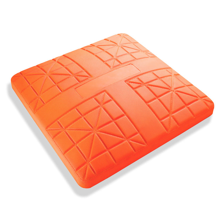 Pro-Molded Orange Base Set with Anchors, 15in x 15in