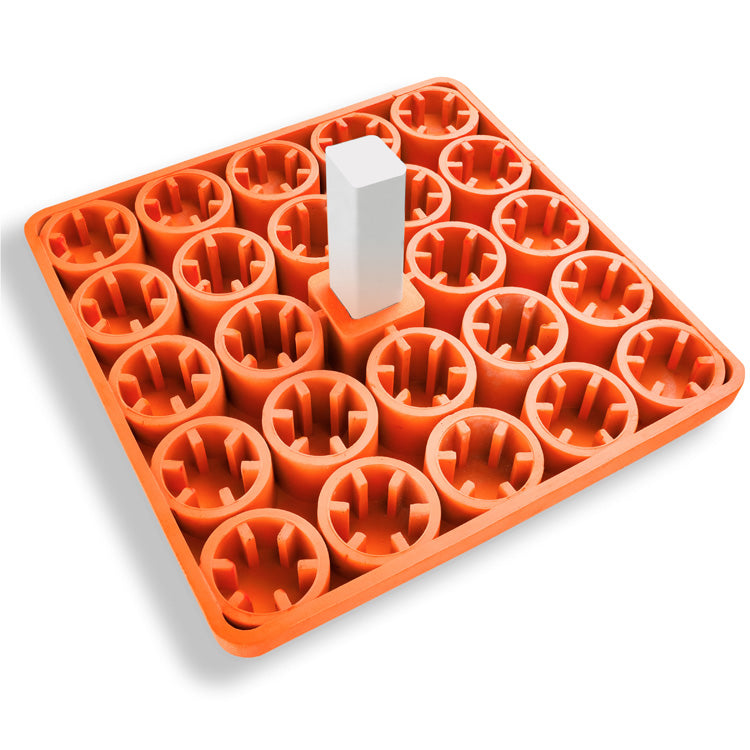 Pro-Molded Orange Base Set with Anchors, 15in x 15in