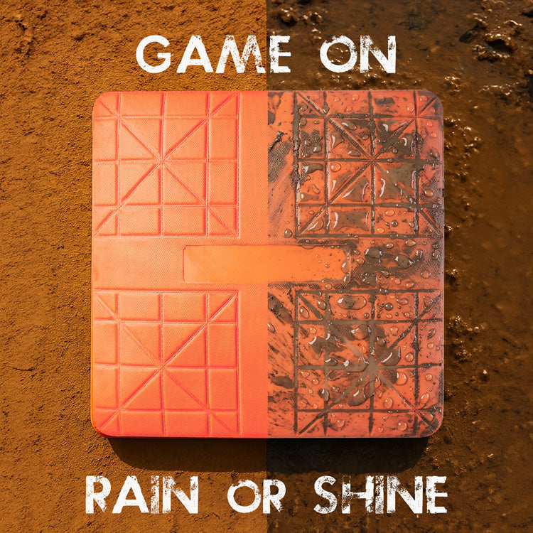 Pro-Molded Orange Base Set with Anchors, 15in x 15in