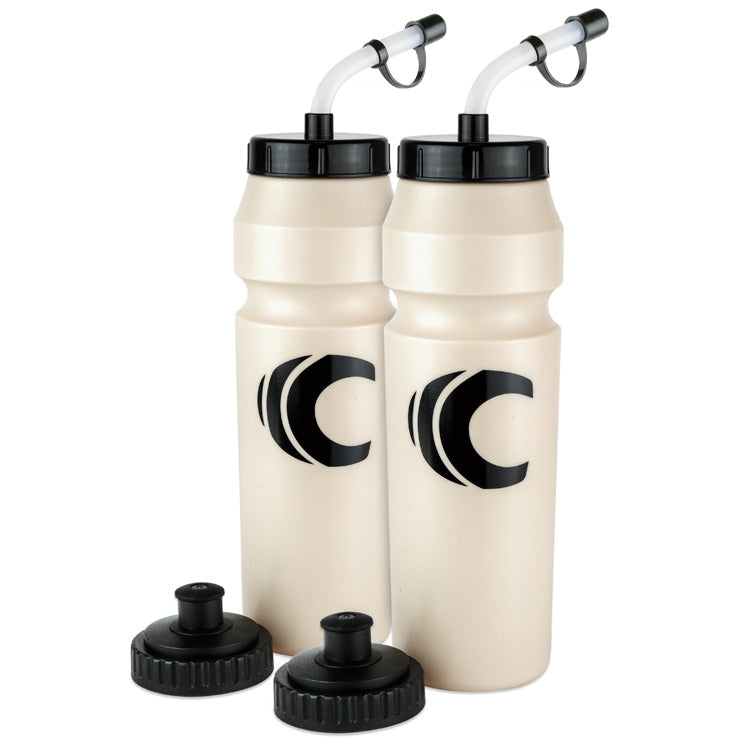 Squeeze Water Bottle with Straw Lid 1-Liter 2-Pack – Cannon Sports