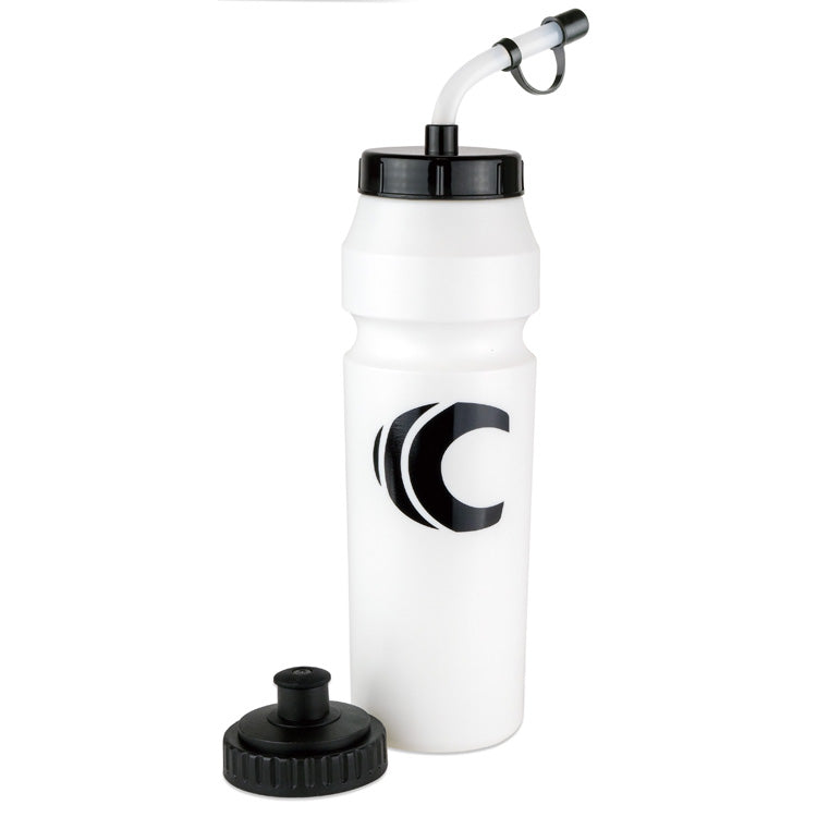Squeeze Water Bottle with Straw Lid 1-Liter