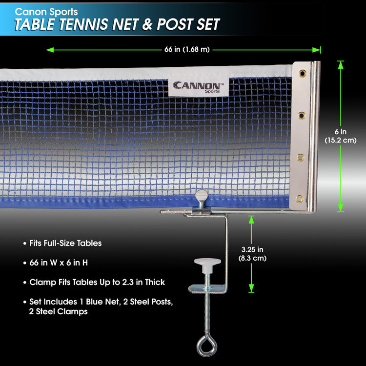 Table Tennis Net & Post Set