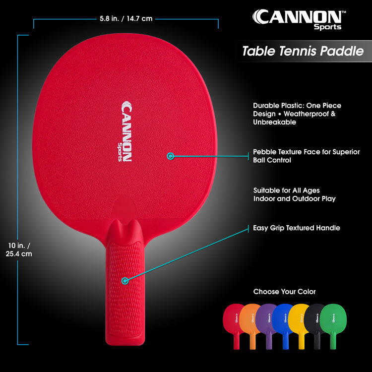 Table Tennis Paddle Unbreakable and Weather Resistant