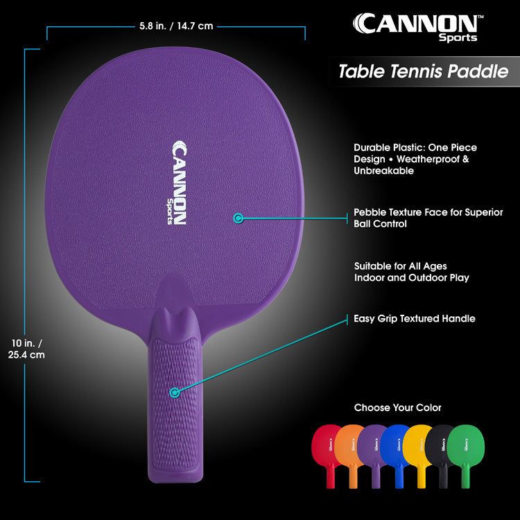 Table Tennis Paddle Unbreakable and Weather Resistant