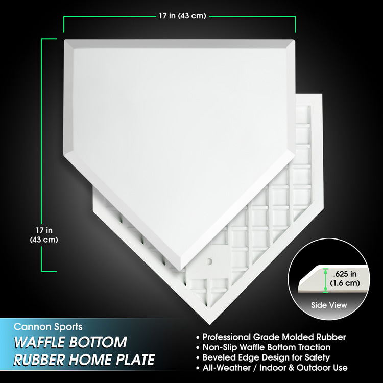 Waffle Bottom Home Plate