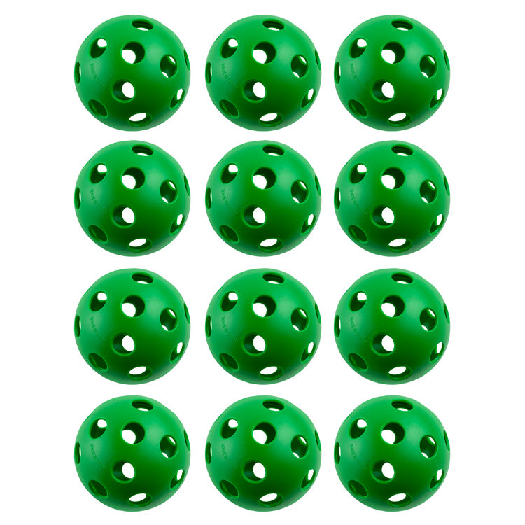 White Plastic Softballs Pack of 12