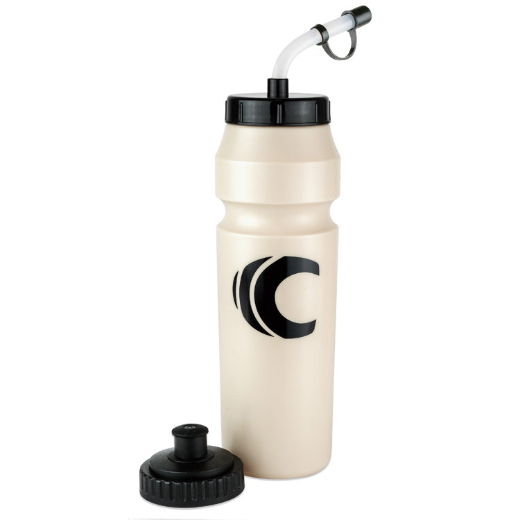 Squeeze Water Bottle with Straw Lid 1-Liter