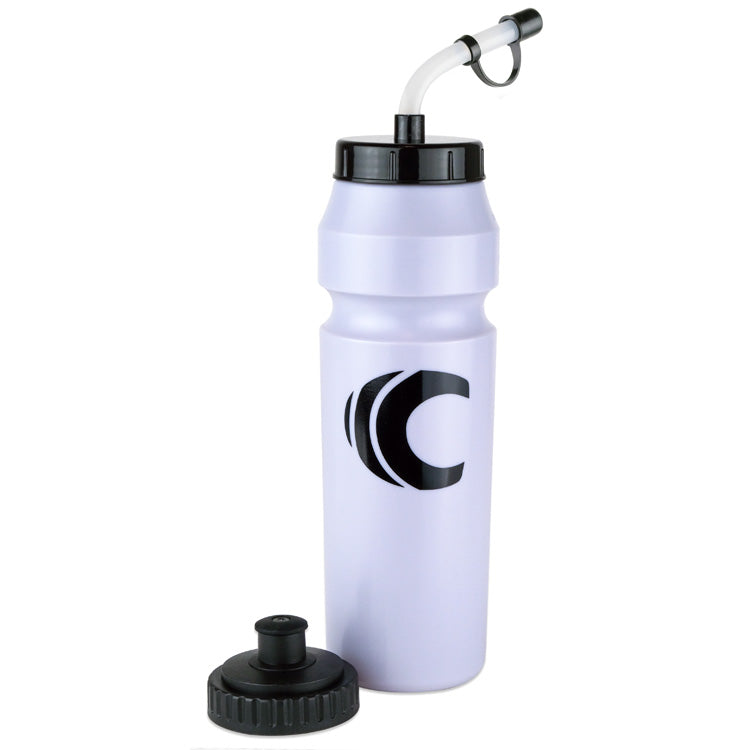 Squeeze Water Bottle with Straw Lid 1-Liter