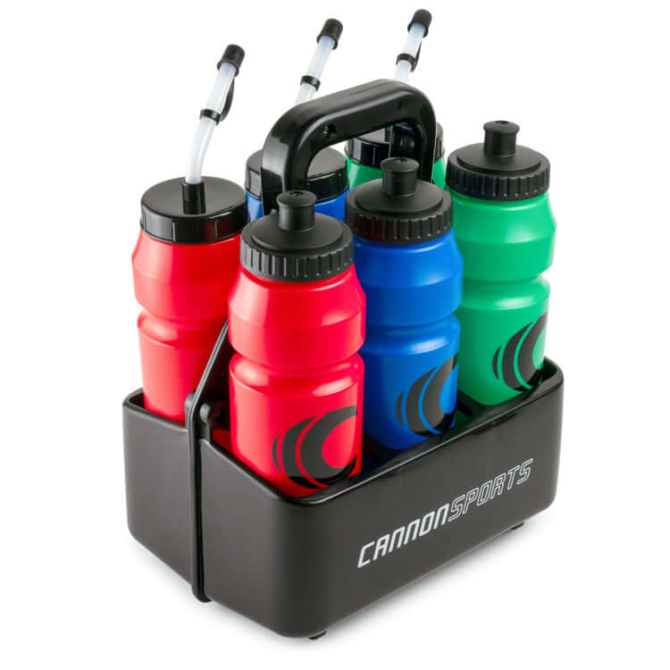 Squeeze Bottle Carrier for 6 Bottles, Fits 28-34 oz – Cannon Sports