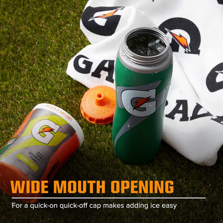 Gatorade 32oz Gatorskin Insulated Water Bottle, 20 Pack