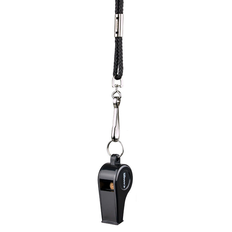 Plastic Whistle with Lanyard